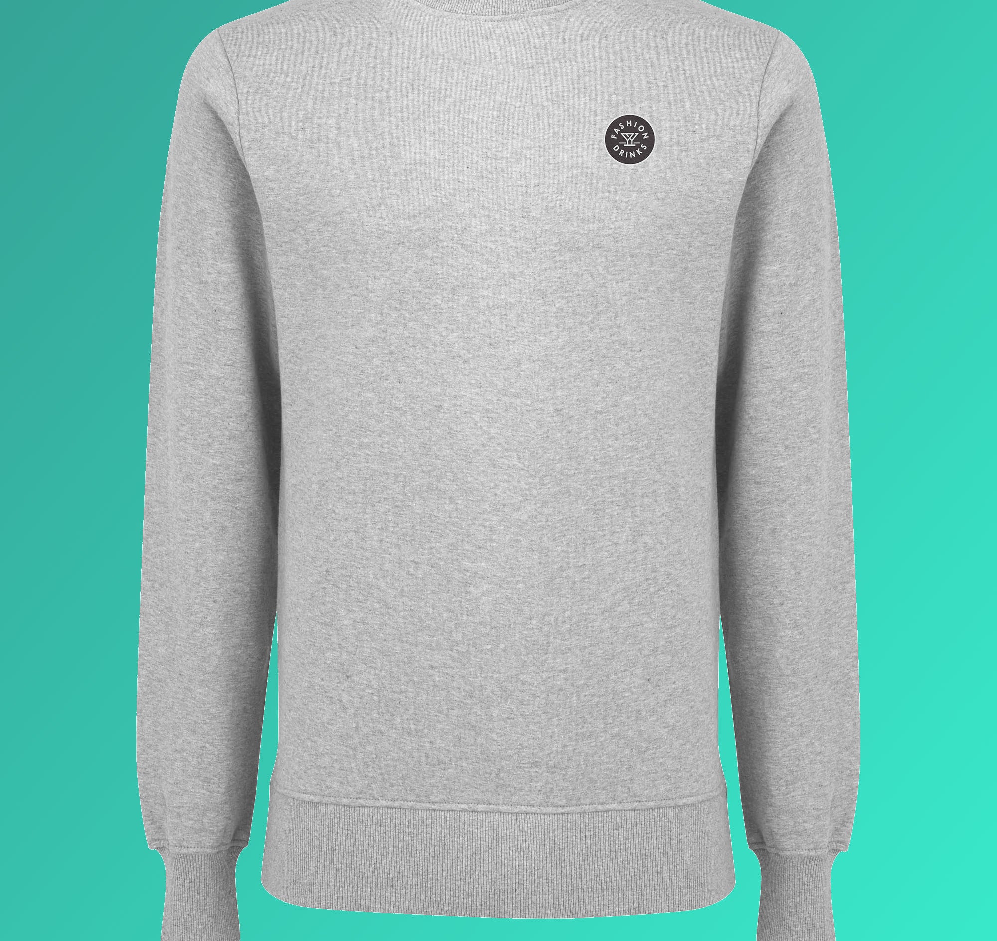 Fashion Drinks | Bestickter Bio-Baumwoll Unisex Pullover