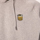 Whisky Sour | geborduurde Organic Cotton Heren Hoodie