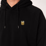 Whisky Sour | geborduurde Organic Cotton Heren Hoodie