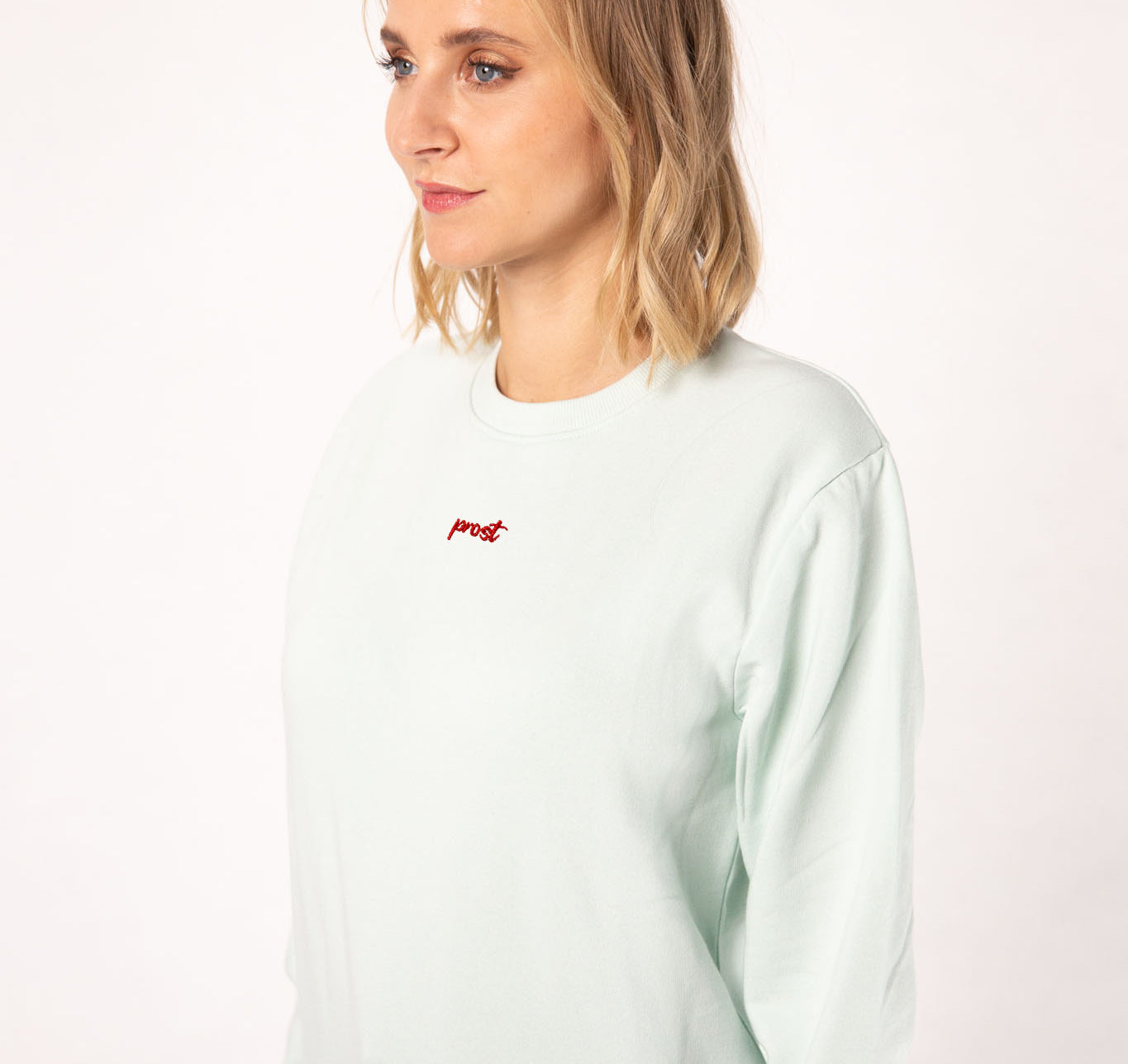 Cheers Collection | Geborduurde Biologisch Katoenen Damestrui