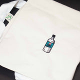 Air | geborduurde biologisch katoenen tas