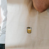 Whisky Sour | Geborduurde Biologische Katoenen Tas