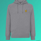Maßkrug | Geborduurde Organic Cotton Heren Hoodie