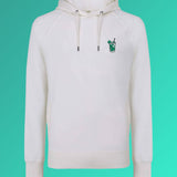 Mojito | Geborduurde Organic Cotton Heren Hoodie
